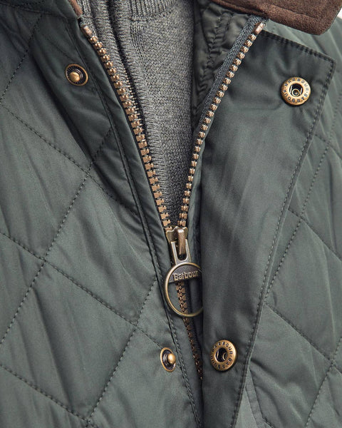 Barbour - New Lowerdale Quilted Gilet - Women's - Sage - MGI0245