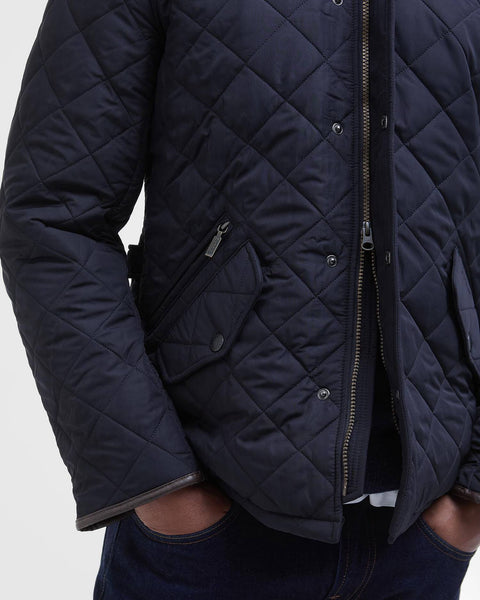 Barbour - Powell Quilted Jacket - Men's - Navy - MQU0281