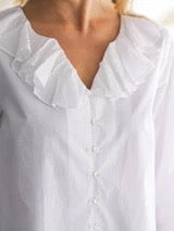 April Cornell - Bianca Blouse - White - BLA5004Z