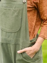 April Cornell - Cowgirl Corduroy Overall - Sage - JSA5436Z