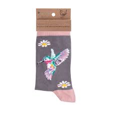 Wrendale Socks - Hummingbird