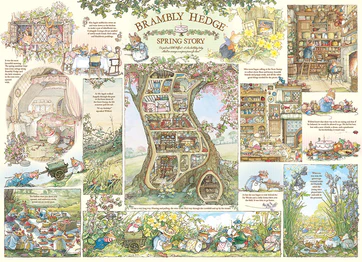 Cobble Hill Puzzle - Brambly Hedge Spring Story