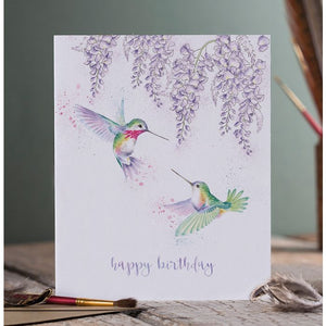 Wrendale Card - Wisteria Wishes