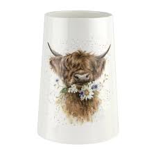 Wrendale 8" Vase - Daisy Coo