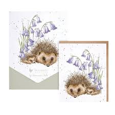 Wrendale Love and Hedgehugs Notecard Pack