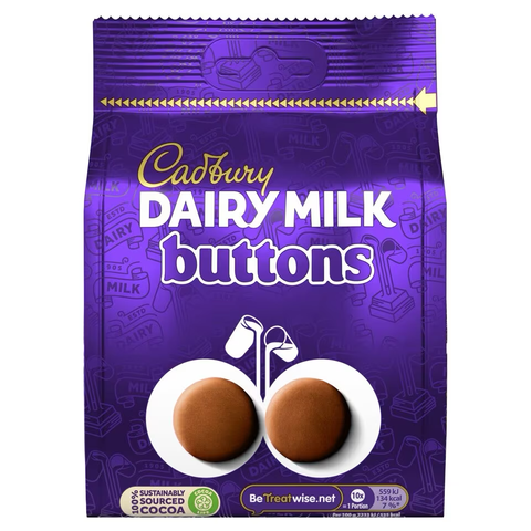 Cadbury Dairy Milk Buttons - 119g