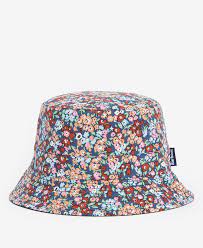 Barbour Adria Reversible Bucket Hat - Navy