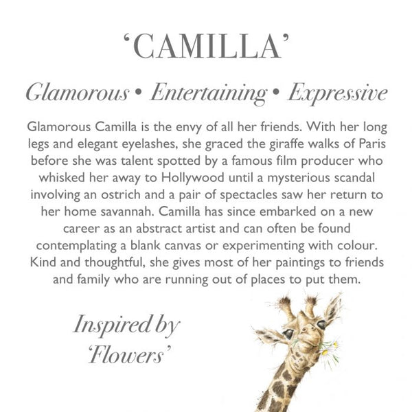 Wrendale Giraffe Plush - Camilla