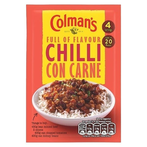Colman’s Chilli Con Carne