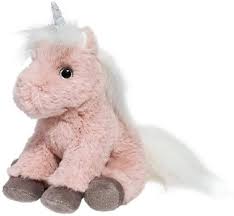 Douglas Cuddle Toys - Melodie Pink Unicorn Mini