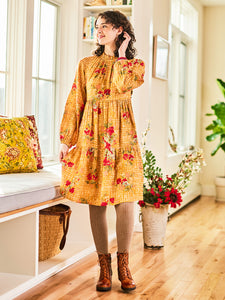 April Cornell Lisbon Rose Short Dress