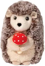 Douglas Cuddle Toys - Stuey Hedgehog With Mushroom