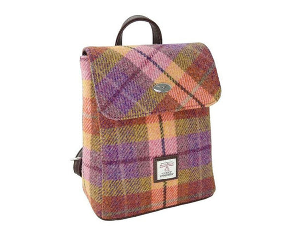 Glen Appin Harris Tweed Tummel Mini Backpack
