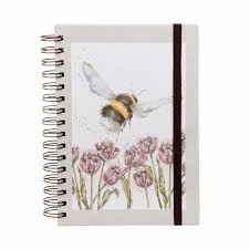 Wrendale Spiral Notebook - Flight of The Bumblebee