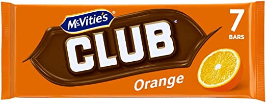 McVities Club Orange 7pk