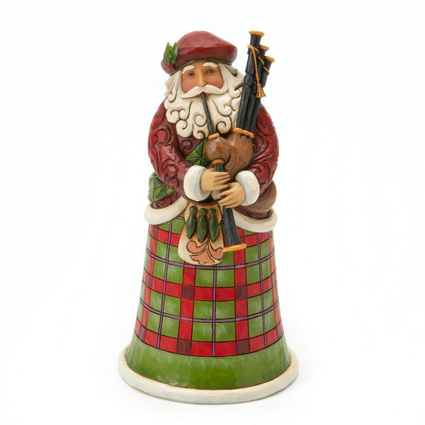 Jim Shore Scottish Santa Hanging Ornament