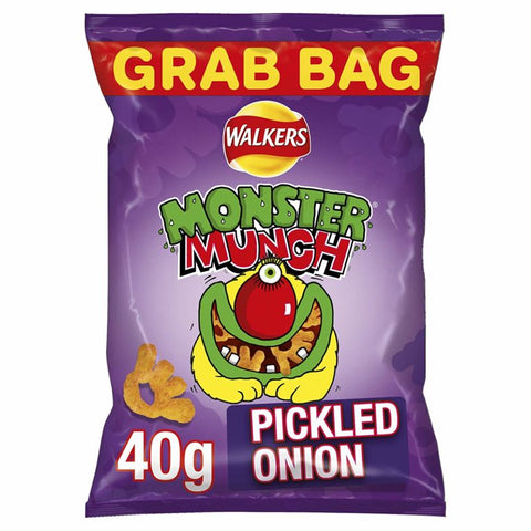 Monster Munch Pickled Onion Crisps - 40g