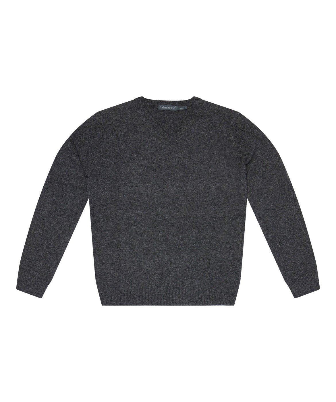 IrelandsEye Soft Touch V Neck Sweater - Charcoal