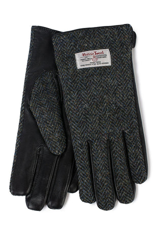 Glen Appin Ladies Gloves - Herringbone Harris Tweed