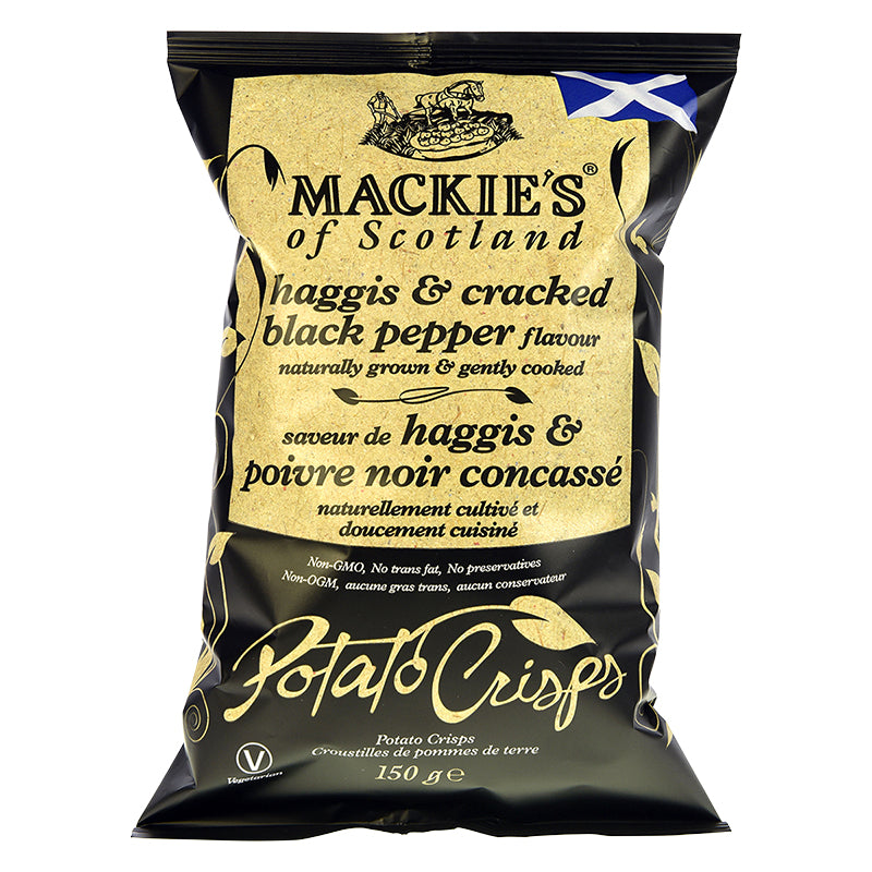 Mackie's Haggis & Black Pepper Crisps