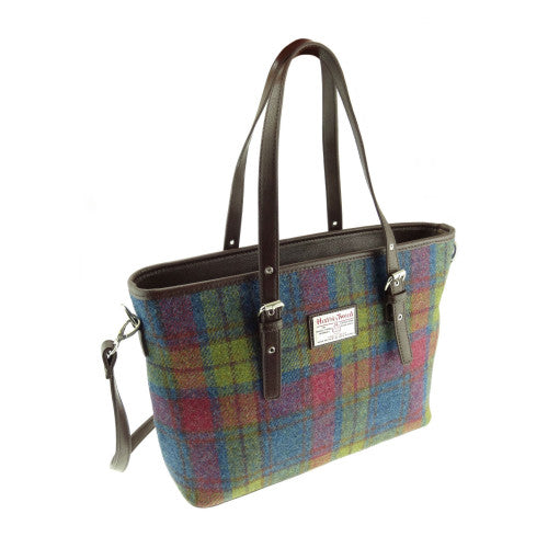 Glen Appin Harris Tweed Spey Tote Bag
