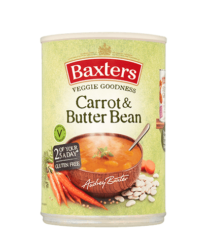 Baxters Carrot & Butter Bean Soup