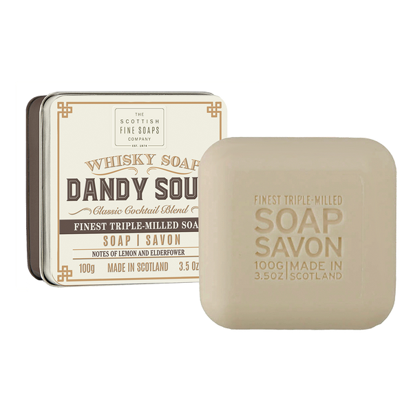 Dandy Sour Soap in a Tin