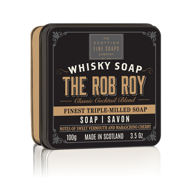 The Rob Roy Soap in a Tin