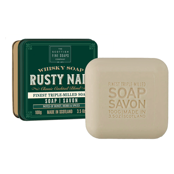 Rusty Nail Soap in a Tin