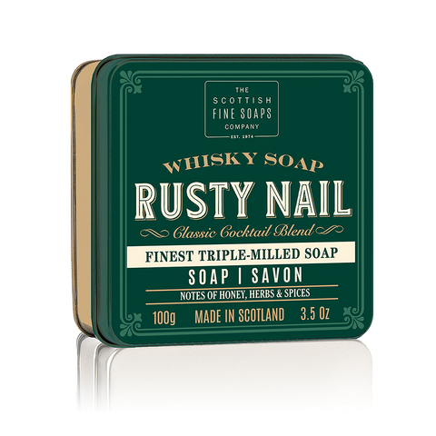 Rusty Nail Soap in a Tin