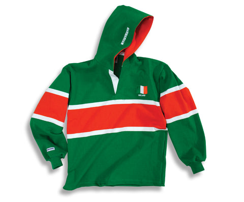 Barbarian Rugby Shirt IRELAND (Hooded)