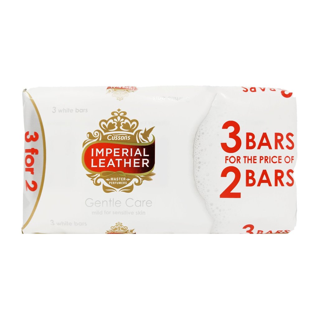 Imperial Leather Gentle Care Soap Bar 3pk