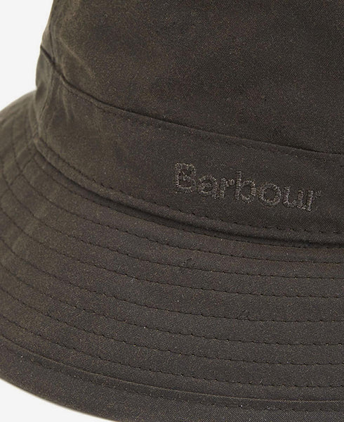 Barbour Olive Wax Sports Hat