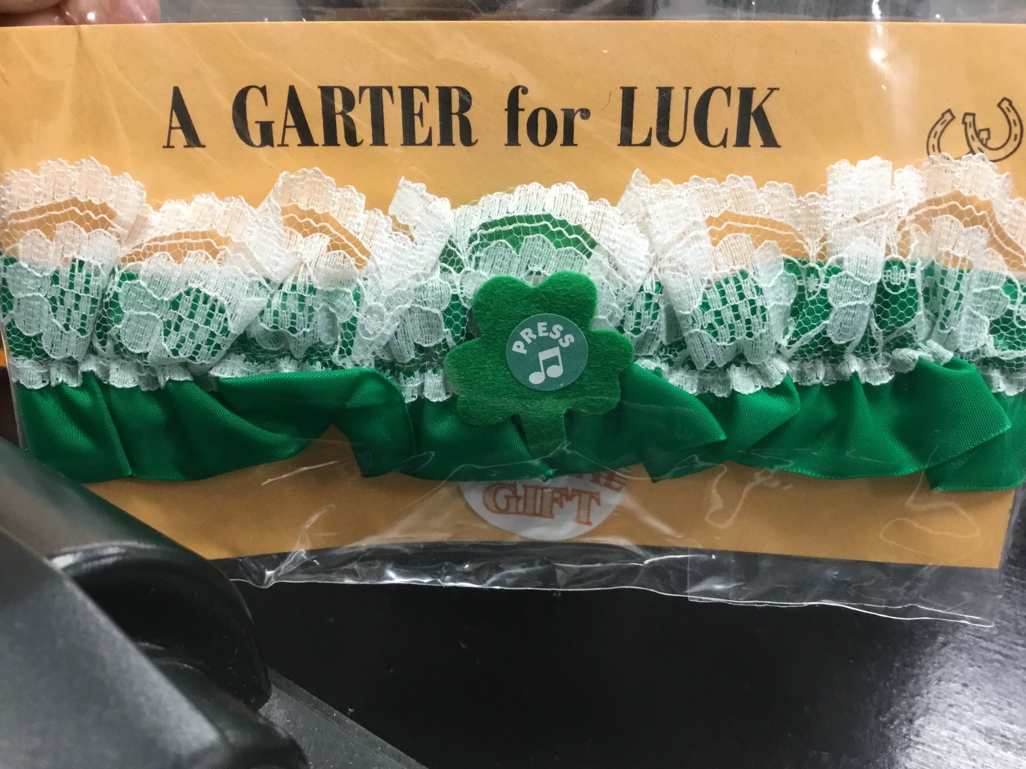 Garter for luck