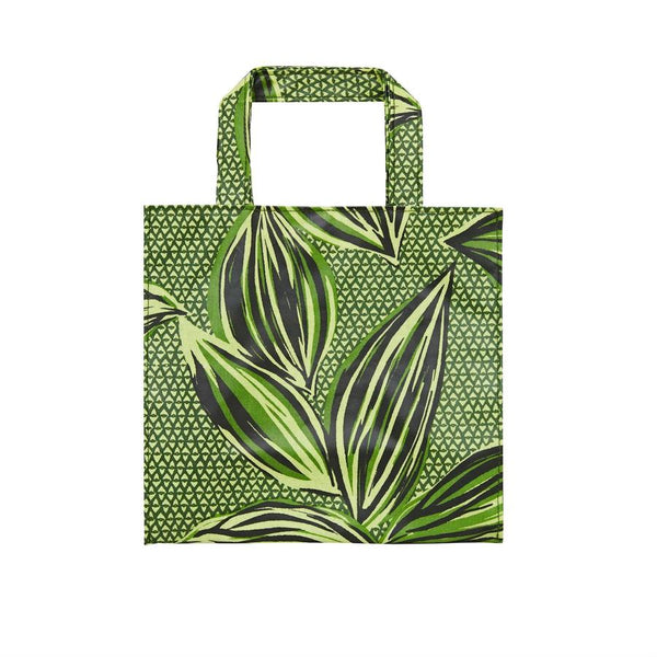 Ulster Weaver Small Gusset Lunch Bag - Geo Leaves