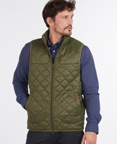 Barbour Olive Mitchell Gilet