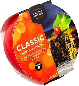 Walker’s Classic Christmas Pudding 800g