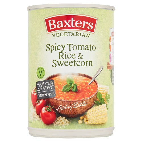 Baxters Spicy Tomato, Rice & Sweetcorn Soup