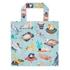 Ulster Weaver Small Gusset Lunch Bag - Kitty Cats