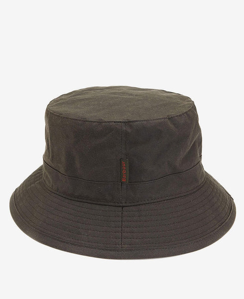 Barbour Olive Wax Sports Hat