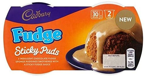 Cadbury Sticky Puds - Fudge
