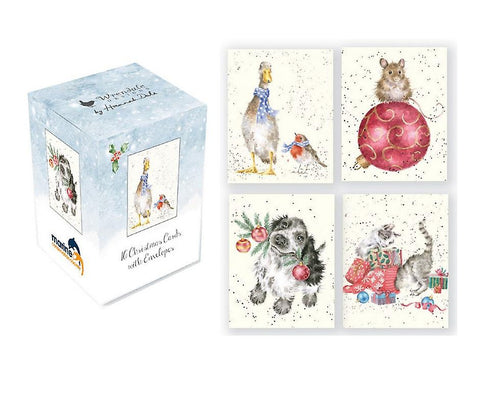 Wrendale Mini Boxed Cards - Cat