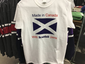 Made in Canada With Scottish Parts T-Shirt