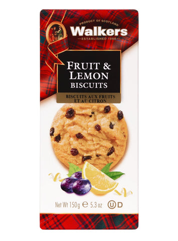 Walkers Fruit and Lemon Biscuits
