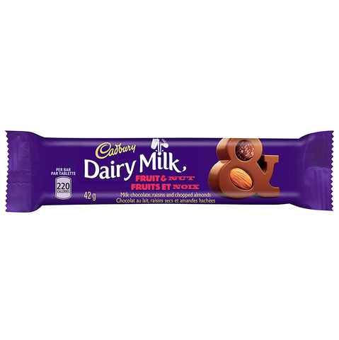 Cadbury Dairy Milk Fruit and Nut 49g