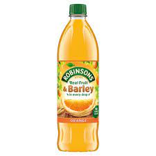 Robinsons Fruit & Barley Orange - 1L