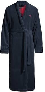 Barbour Lachlan Dressing Gown - Navy