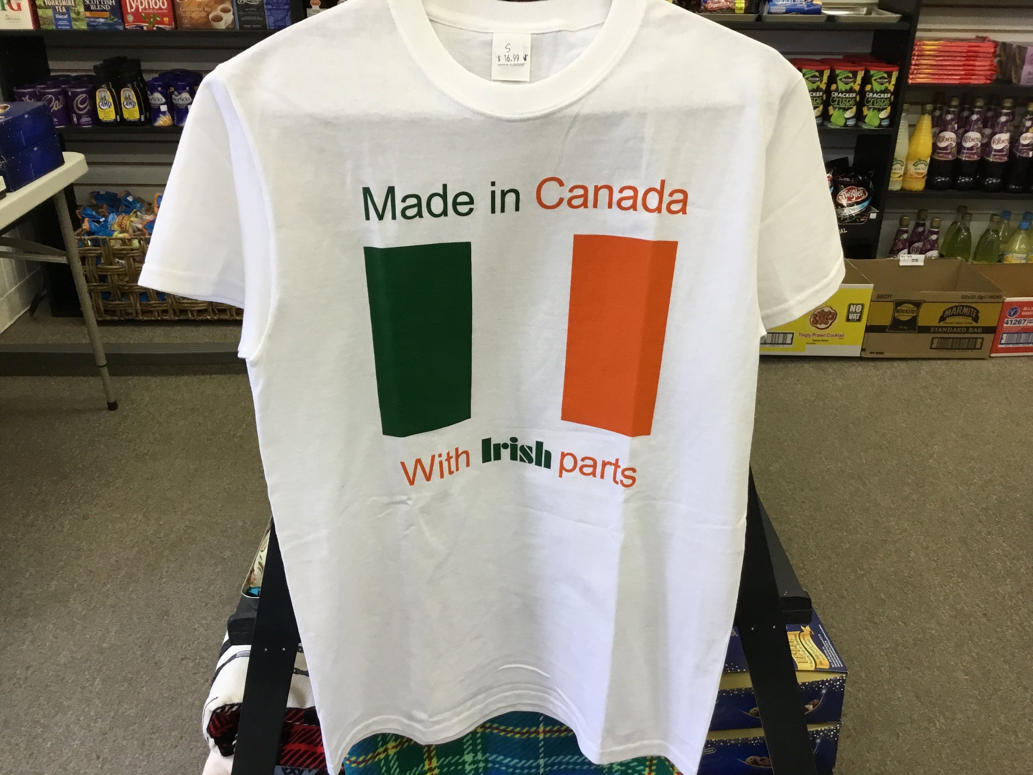Made in Canada with Irish Parts T-Shirt