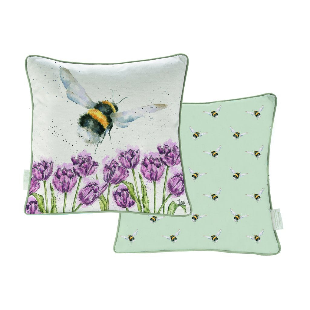 Wrendale Pillow - Bumble Bee
