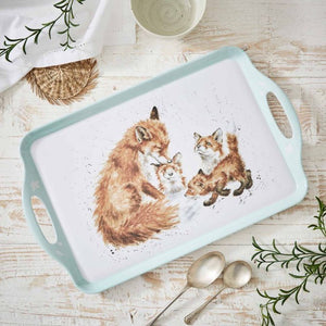 Wrendale Fox “Bedtime Kiss” Large Tray